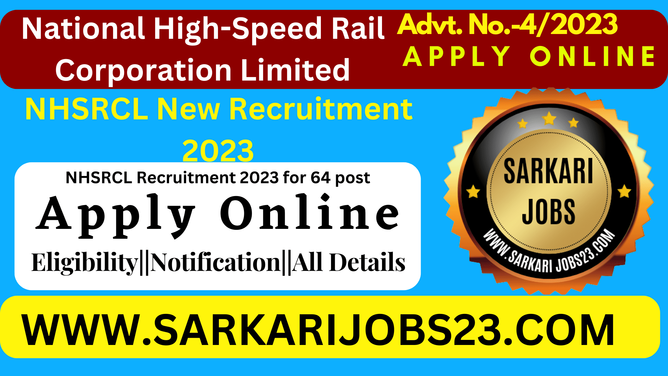 NHSRCL Recruitment 2023