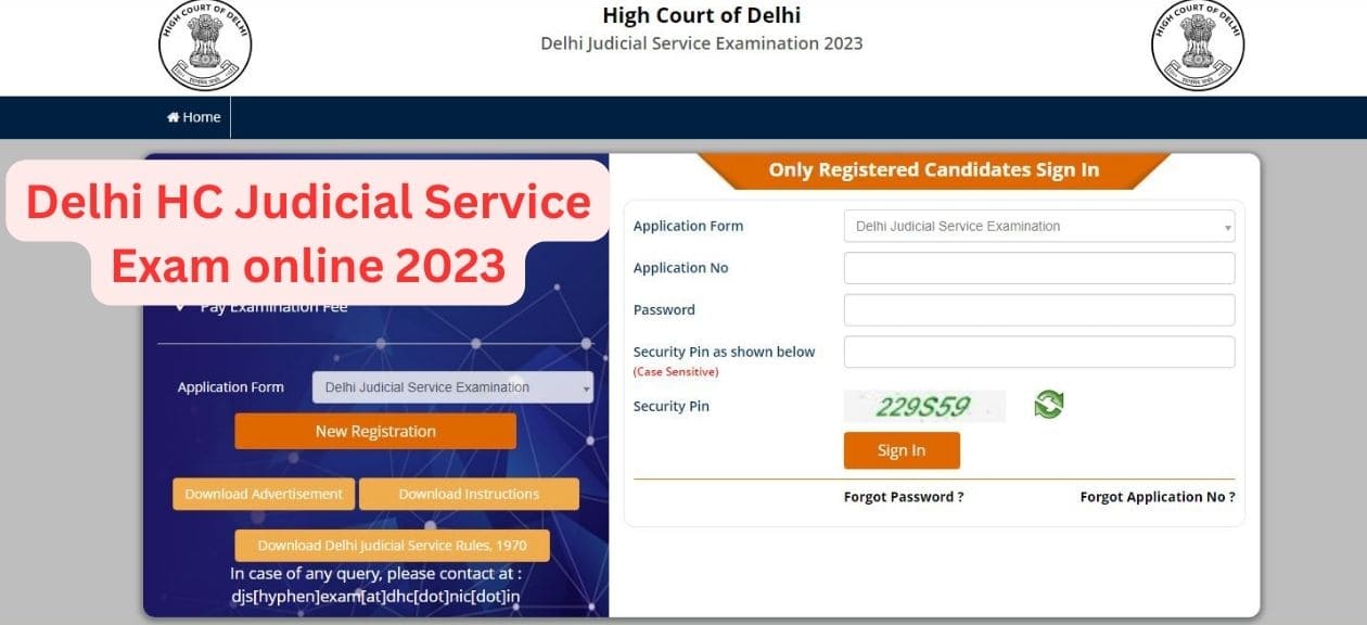 Delhi Judicial Services Exam 2023