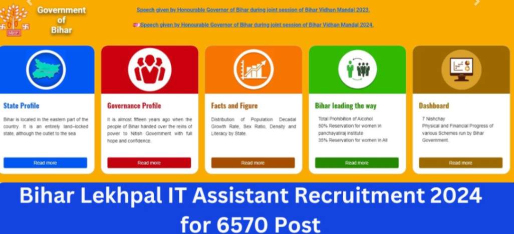 Bihar Lekhpal IT Assistant Recruitment 2024