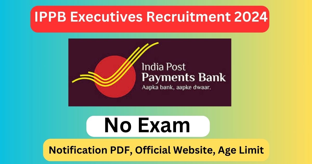 IPPB Executives Recruitment 2024